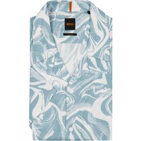 BOSS ORANGE Kurzarmhemd mit Allover-Print, Relaxed Fit von Boss Orange