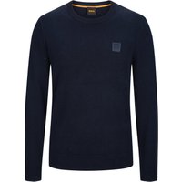 BOSS ORANGE Leichter Pullover mit Kaschmiranteil und Logo-Emblem von Boss Orange