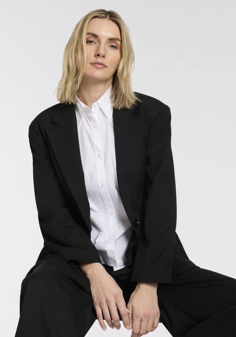 BOSS ORANGE Longblazer "Jalara Premium Damenmode" mit Gürtel zum Binden in der Taille von Boss Orange