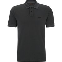 BOSS ORANGE Piqué-Poloshirt mit gummiertem Logo-Emblem in XL von Boss Orange