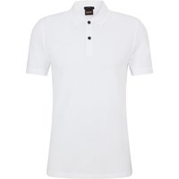 BOSS ORANGE Piqué-Poloshirt mit gummiertem Logo-Emblem in XL von Boss Orange