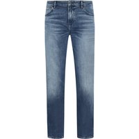BOSS ORANGE Softe Jeans mit Stretch in dezenter Used-Optik, Regular Fit von Boss Orange