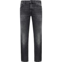 BOSS ORANGE Stretchjeans Delaware in Used-Optik, Slim Fit in 31/34 von Boss Orange