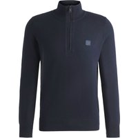 BOSS ORANGE Strick-Troyer mit Kaschmiranteil und Label-Aufnäher in XL von Boss Orange