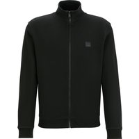 BOSS ORANGE Sweatjacke aus Baumwolle mit Label-Emblem von Boss Orange