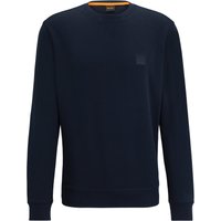 BOSS ORANGE Sweatshirt mit O-Neck und V-Einsatz am Kragen in M von Boss Orange