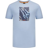 BOSS ORANGE T-Shirt mit Animal-Print und Logo-Detail von Boss Orange