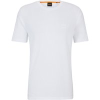 BOSS ORANGE T-Shirt mit gummiertem Label-Print von Boss Orange