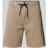 BOSS Orange Bermudas mit elastischem Bund in Beige, Größe 32 von Boss Orange