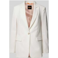 BOSS Orange Blazer mit Reverskragen Modell 'Jabla' in Offwhite, Größe 38 von Boss Orange