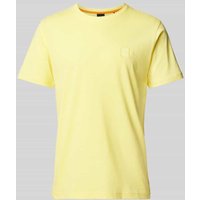 BOSS Orange T-Shirt mit Label-Detail in Gelb, Größe L von Boss Orange