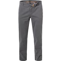 BOSS Orange Herren Chino grau Baumwolle von Boss Orange