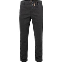 BOSS Orange Herren Chino schwarz Baumwolle von Boss Orange