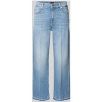 BOSS Orange Flared Jeans mit Gürtelschlaufen Modell 'SOFT KICK' in Hellblau, Größe 32 von Boss Orange