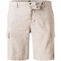 BOSS Orange Herren Cargoshorts beige Leinen von Boss Orange