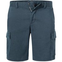 BOSS Orange Herren Cargoshorts blau Leinen von Boss Orange