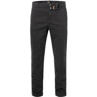 BOSS Orange Herren Chino schwarz Baumwolle von Boss Orange