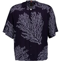 BOSS Orange Herren Hemden blau gemustert von Boss Orange