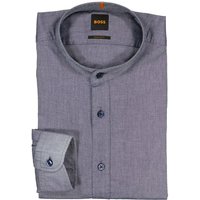 BOSS Orange Herren Hemd blau Baumwolle von Boss Orange