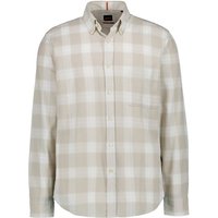 BOSS Orange Herren Hemd beige Baumwolle von Boss Orange