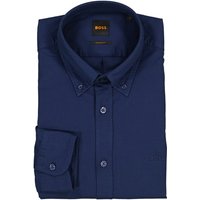 BOSS Orange Herren Hemd blau Baumwolle von Boss Orange