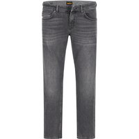 BOSS Orange Herren Jeans Grau Baumwoll-Stretch von Boss Orange