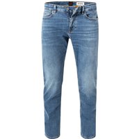 BOSS Orange Herren Jeans blau Baumwoll-Stretch von Boss Orange