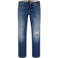 BOSS Orange Herren Jeans blau Baumwoll-Stretch von Boss Orange