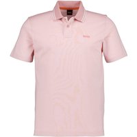 BOSS Orange Herren Polo-Shirt rosa meliert von Boss Orange