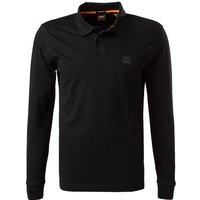 BOSS Orange Herren Polo-Shirt schwarz Baumwoll-Piqué von Boss Orange