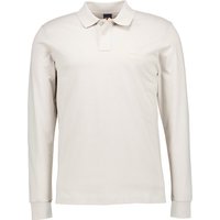 BOSS Orange Herren Polo-Shirt beige Baumwoll-Piqué von Boss Orange