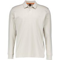 BOSS Orange Herren Polo-Shirt beige Slim Fit von Boss Orange