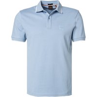 BOSS Orange Herren Polo-Shirt blau Slim Fit BOSS Orange Herren Polo-Shirt blau Slim Fit von Boss Orange