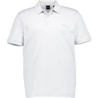 BOSS Orange Herren Polo-Shirt grau von Boss Orange