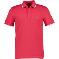 BOSS Orange Herren Polo-Shirt rot Slim Fit von Boss Orange