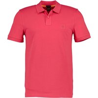 BOSS Orange Herren Polo-Shirt rot Slim Fit von Boss Orange