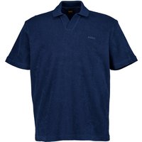 BOSS Orange Herren Polo-Shirt blau von Boss Orange