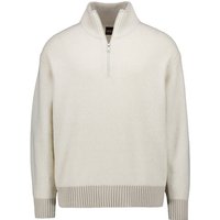 BOSS Orange Herren Troyer beige unifarben von Boss Orange