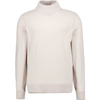 BOSS Orange Herren Stehkragenpullover beige Schurwolle unifarben von Boss Orange