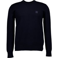BOSS Orange Herren Pullover blau unifarben BOSS Orange Herren Pullover blau unifarben von Boss Orange