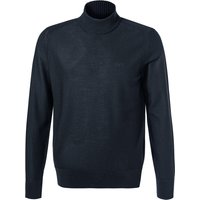 BOSS Orange Herren Pullover blau unifarben von Boss Orange