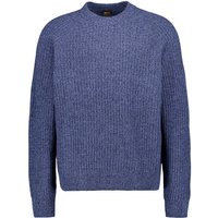 BOSS Orange Herren Pullover blau unifarben von Boss Orange