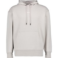 BOSS Orange Herren Pullover grau Baumwolle unifarben von Boss Orange