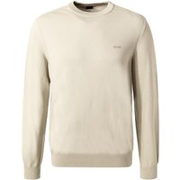 BOSS Orange Herren Pullover Grau unifarben von Boss Orange