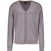 BOSS Orange Herren Cardigan grau unifarben von Boss Orange