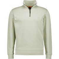 BOSS Orange Herren Sweatshirt grau unifarben von Boss Orange