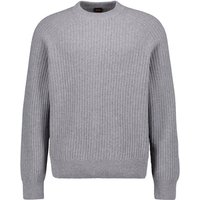 BOSS Orange Herren Pullover grau Wolle unifarben von Boss Orange