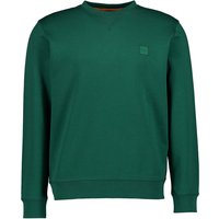BOSS Orange Herren Sweatshirt grün unifarben von Boss Orange