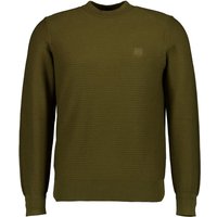 BOSS Orange Herren Pullover grün unifarben von Boss Orange