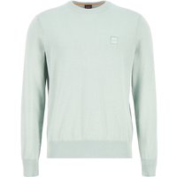 BOSS Orange Herren Pullover grün unifarben von Boss Orange